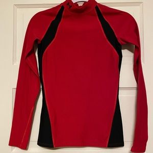 Red/Black Under Armour Cold Gear Shirt